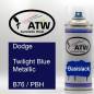 Preview: Dodge, Twilight Blue Metallic, B76 / PBH: 400ml Sprühdose, von ATW Autoteile West.